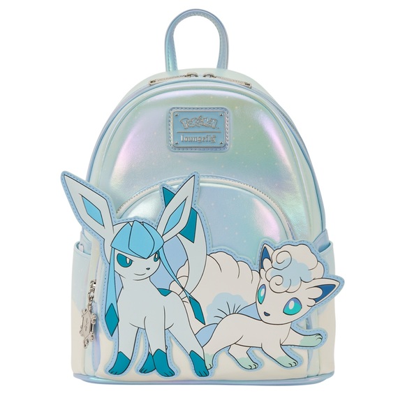 Loungefly Other - Loungefly Pokémon Ice Type Winter mini Backpack iridescent New! hard Tag